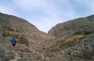 Подъем на перевал Юмекорр